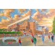 Villa Park Stadium 'Going to the Match' Fine Art Print - Aston Villa FC